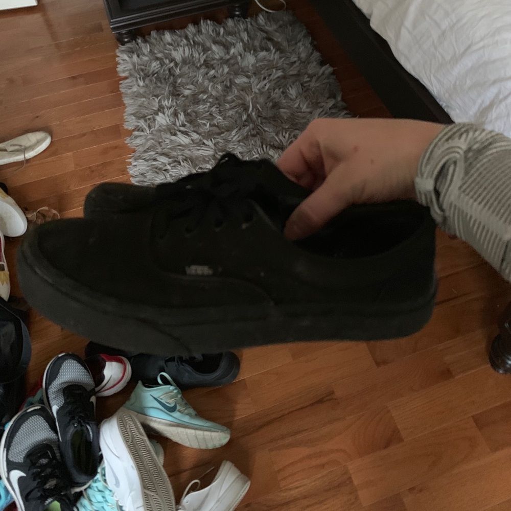 Vans all black original